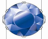 Sterling Silver Semi Mount Ring Setting Round RD Center主石mm - Syzjewelry